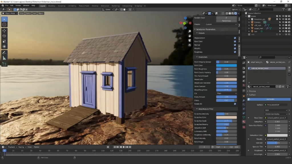Інтеграція Substance Painter до Blender
